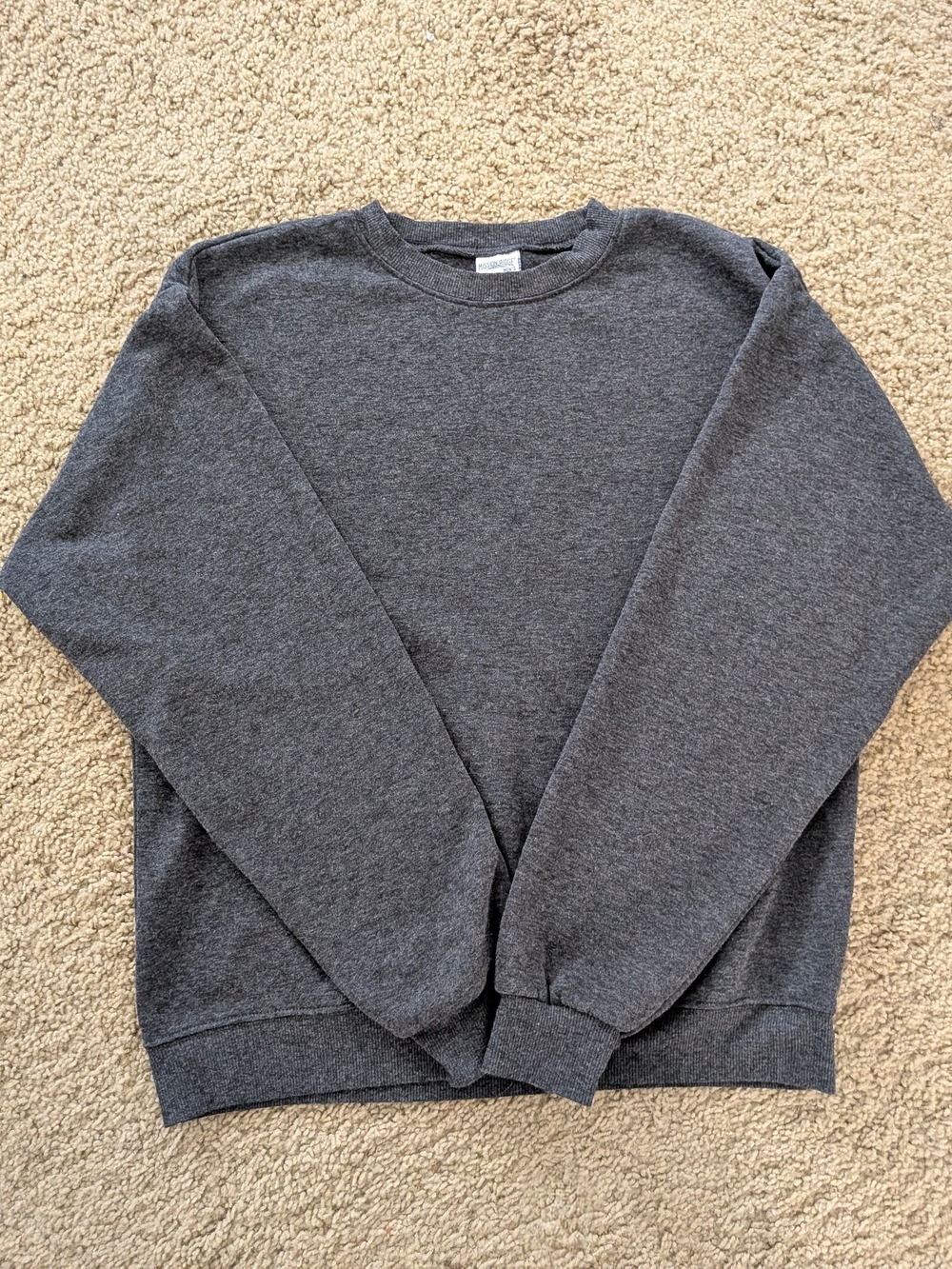 Men's Mission Ridge Dark Gray Crewneck Sweatshirt - Classic Everyday Pullover